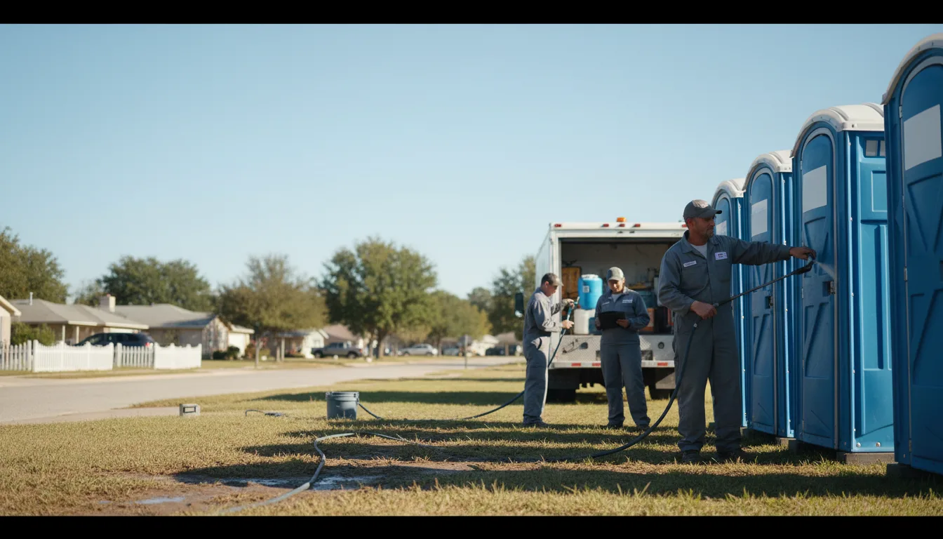 Long-Term Portable Toilet Rental in Wimberley, TX near me